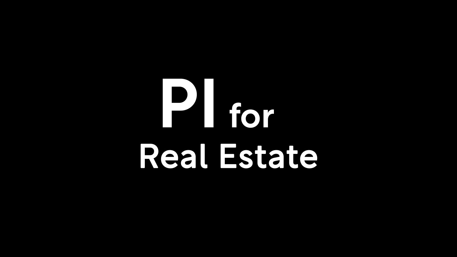 Process Intelligence for Real Estate