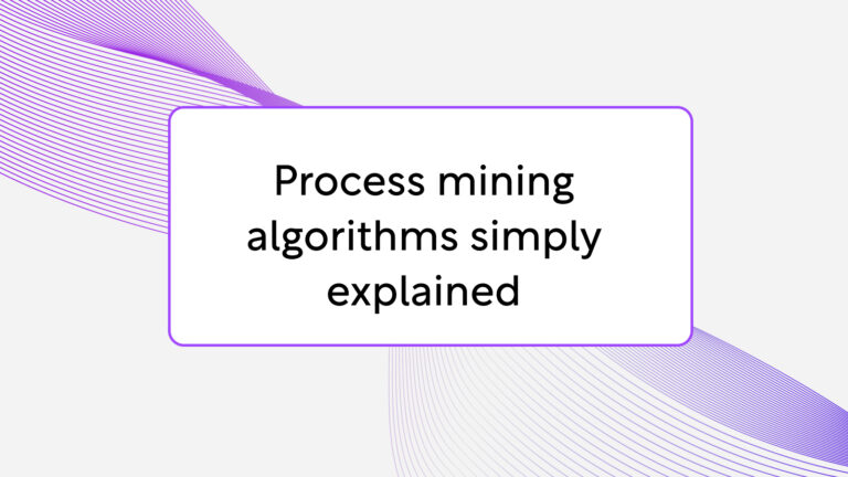 Process mining algorithms simply explained