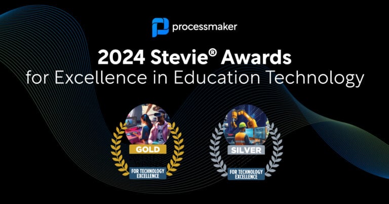 processmaker wins 2024 stevie awards for excellence in higher ed technology