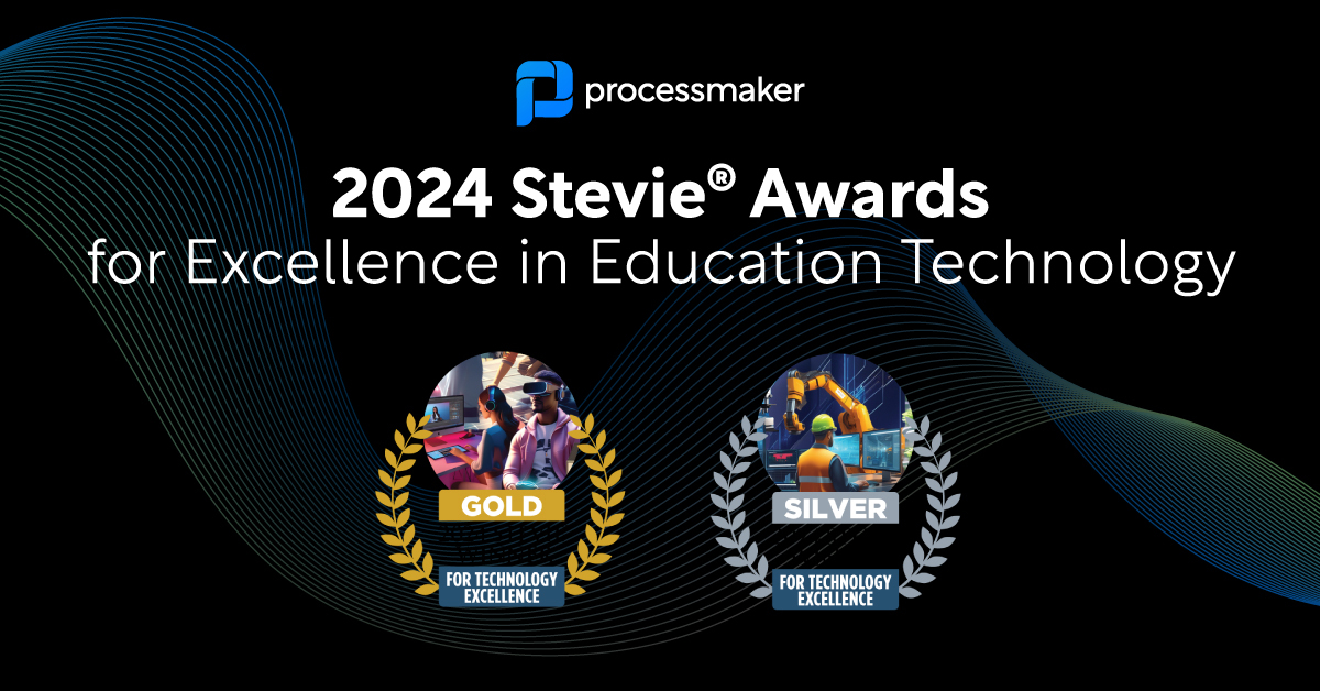 ProcessMaker Takes Gold and Silver 2024 Stevie® Awards for Excellence in Education Technology