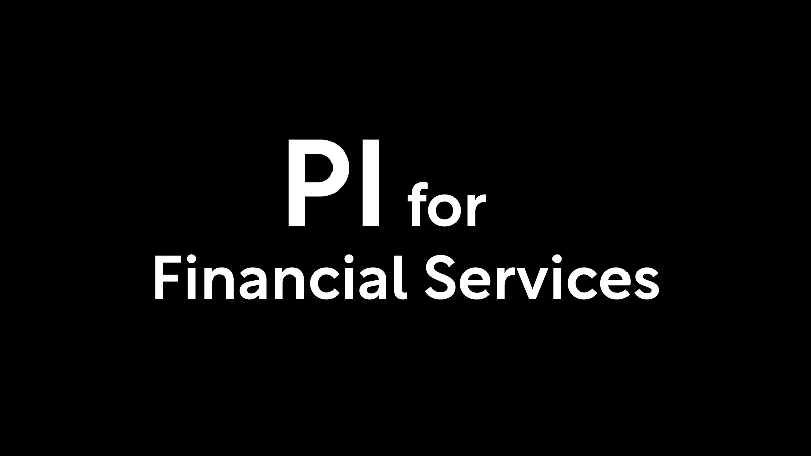 BPM for Financial Services