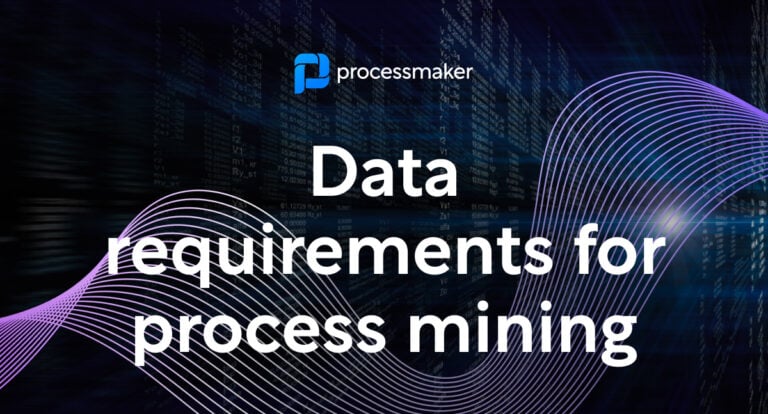 Data requirements for process mining