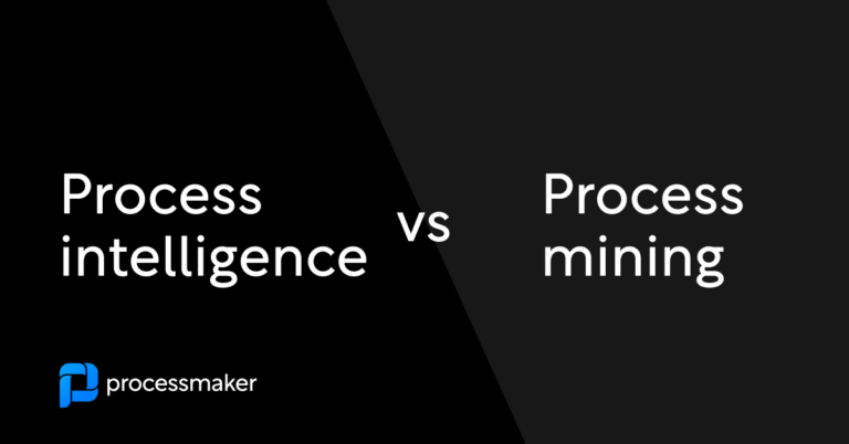 Process intelligence vs process mining