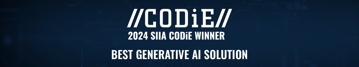 ProcessMaker 2024 CODiE Winner for Best Generative AI Solution